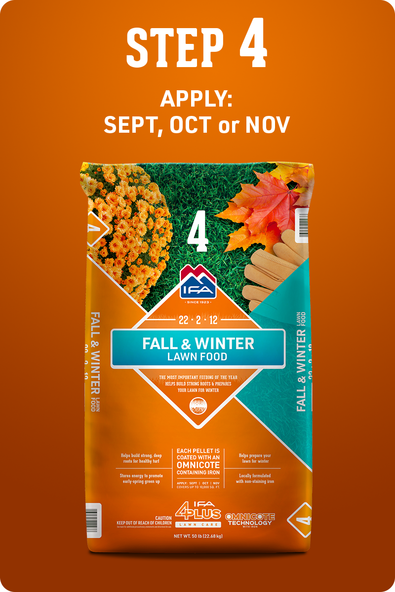 IFA Step 4 Fall & Winter Fertilizer