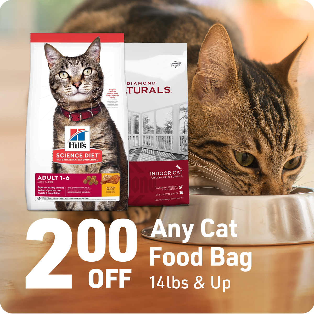$2 Off Any Cat Food